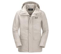 Veste impermÃ©able Jack Wolfskin West Coast Blanc S
