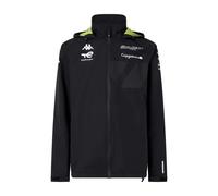 Veste impermÃ©able Kappa Adverzipo Peugeot Sport Noir 4XL