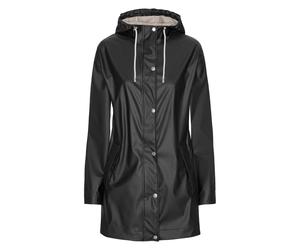 Veste impermÃ©able lÃ©ger femme Ilse Jacobsen HornbÃŠk Noir 44