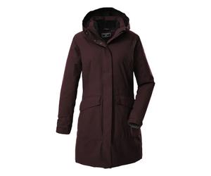 Veste impermÃ©able longue Ã capuche femme Killtec Kow 18 Rouge 40