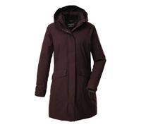 Veste impermÃ©able longue Ã capuche femme Killtec Kow 18 Rouge 42