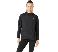 Veste impermÃ©able pliable femme Asics Road Noir L