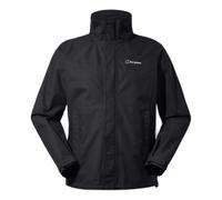 Berghaus Homme Rg Alpha 3 En 1 Amovible, Confort Supplémentaire, Manteau Léger Veste Imperméable Avec Polaire, Noir, XL EU