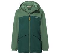 VAUDE Veste Escape 3 en 1 pour enfant - Imperméable, polaire amovible - Vert 110-116 cm
