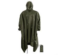 Veste imperméable 3 en 1 ultralégère avec sac de rangement - Coque respirante et coupe-vent pour randonnée, camping, pêche, noir, taille A (B)