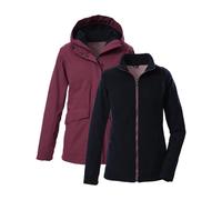 Veste imperméable à capuche 3 en 1 femme Killtec Kow 189 Violet 38