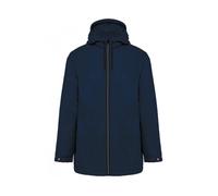 Veste imperméable à capuche avec doublure en micropolaire Kariban - navy - M - Homme - Randonnée XL