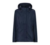 CMP - Woman Rain Jacket Zip Hood With Ventilation - Veste imperméable femme Black Blue - XS