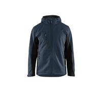 Veste imperméable à capuche Blaklader Bleu XS