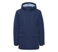 Veste imperméable à capuche boutonné et poche Blend Bleu L