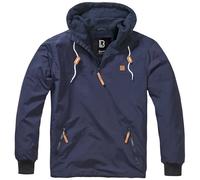 Brandit Veste coupe-vent Luke Softshell Capuche Bleu 4XL Homme