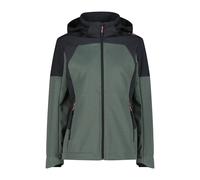 Veste imperméable à capuche brodé femme CMP Vert 2XS