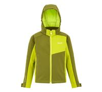 Regatta Acidity Viii Softshell Jacket Vert 5-6 Years Enfants