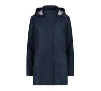 CMP - Veste femme à capuche avec boutons pression, Noir Bleu, XXXXL