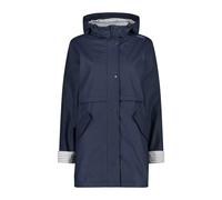 CMP - Veste femme à capuche fixe, Noir Bleu, S