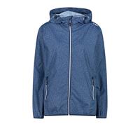CMP - Veste femme avec capuche anti-pluie, Bleu, XL