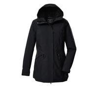 killtec Femme Parka outdoor/parka fonctionnelle avec capuche KOW 19 WMN PRK, schwarz blau, 44, 43307-000