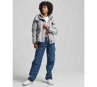 Veste imperméable à capuche femme Superdry Mountain Gris XS