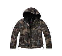 Veste imperméable à capuche full zip femme Brandit Vert S