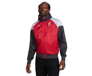 Veste imperméable à capuche Liverpool FC SPE Woven Lined Windrunner 2023/24 Rouge M Male