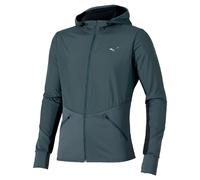 Mizuno Veste imperméable à capuche Active Hybrd Gris L