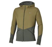 Veste imperméable à capuche Mizuno Active Hybrd Vert L