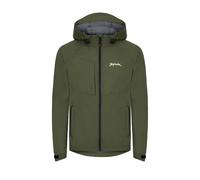 Veste imperméable à capuche zippé Spiuk All Terrain Vert