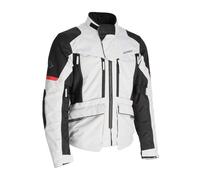Veste Imperméable ACER ual Road En Polyester Homologuée X-Rover Grise/Rouge