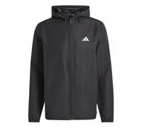 Veste imperméable adidas Gym+ 3-Stripes Noir M