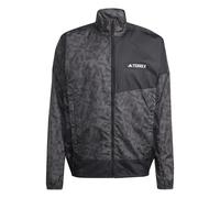 Adidas Trail Wind Jacket Gris S Homme