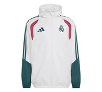 Veste imperméable All Weather Real Madrid Tiro 2026/27 Blanc XS