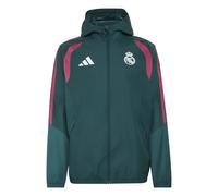 Veste imperméable All Weather Real Madrid Tiro 2026/27 Vert M Male