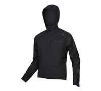 Veste Imperméable Antivent GV500 Noire Endura Vêtements