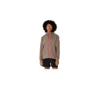 Veste impermeable asics fujitrail elite beige femme