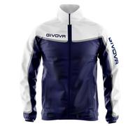 Veste imperméable avec maille enfant Givova Bleu 2XS