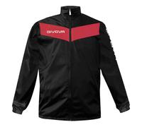 Veste imperméable avec maille enfant Givova Noir XS