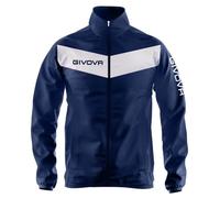 Veste imperméable avec maille Givova - navy blue/white - XL XL