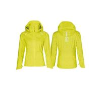 Veste impermeable avec reflechissants femme basil skane hivis bluesign
