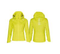 Veste imperméable avec réfléchissants femme Basil Skane Hivis Bluesign Jaune