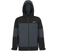 Veste imperméable beamz polyester iv gris phoque / noir 3/4A