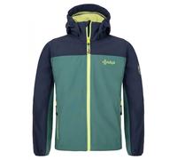 De garçon veste softshell Kilpi Ravio-JB Vert foncé 86