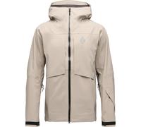 Black Diamond Factor Shell Jacket Beige,Gris S Homme