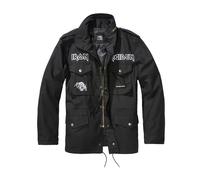 Brandit Veste mi-saison 'IRM M65' noir / blanc, Taille XXL
