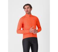 Veste imperméable Castelli Emergency 3 orange vif - S