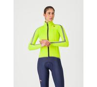 Veste imperméable Castelli Ultra jaune acide femme - S