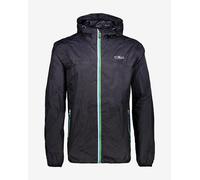 Veste imperméable CMP Fix Hood Rain noir - Veste fine - L