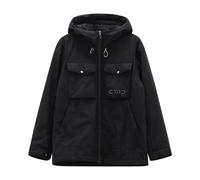 CMP - Jacket Fix Hood with Chest Pockets - Veste imperméable - XL - nero