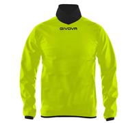 Veste imperméable col côtelé Givova Jaune 3XL