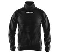 Veste imperméable col côtelé Givova Noir L