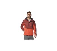 Veste impermeable columbia pouring adventure iii rouge homme